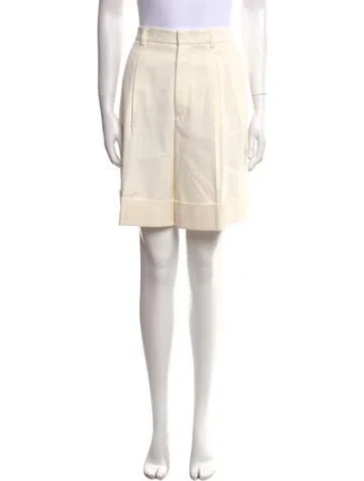 Pre-owned Red Valentino Knee-length Shorts In Neutral