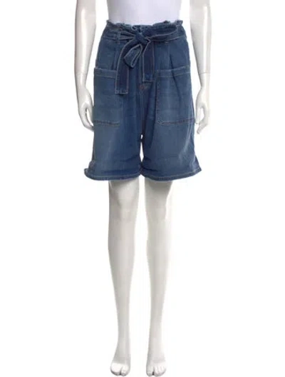 Pre-owned Red Valentino Knee-length Shorts W/ Tags In Blue