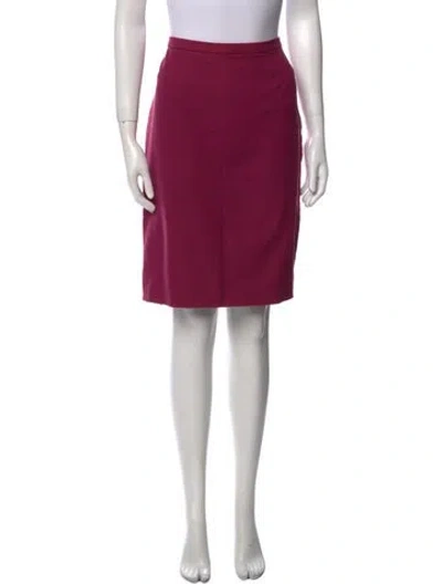 Pre-owned Red Valentino Knee-length Skirt In Pink