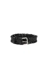 Red Valentino Knit Waistband In Black