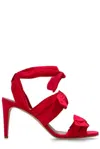 Red Valentino Knot Me Up Sandal In Magenta