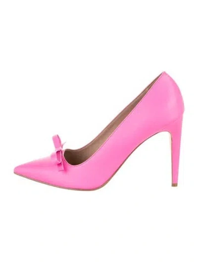 Pre-owned Red Valentino Leather Pumps In Pink