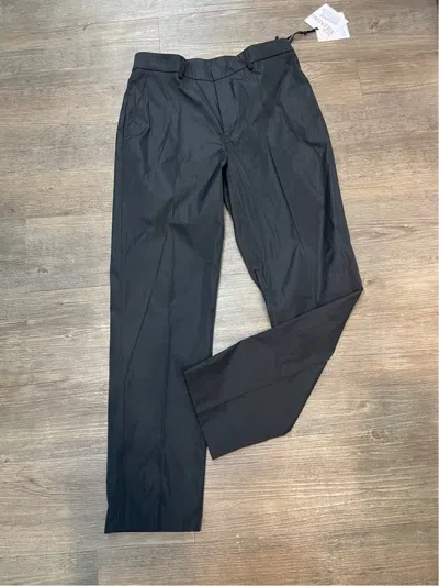 Red Valentino Logo Casual Pants In Black