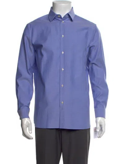 Pre-owned Red Valentino Long Sleeve Shirt W/ Tags In Blue