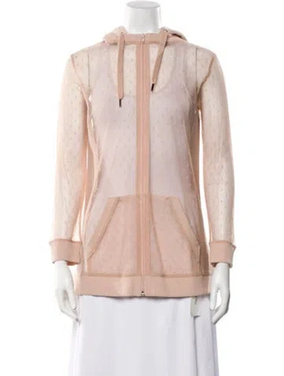 Pre-owned Red Valentino Mesh Jacket W/ Tags In Neutral