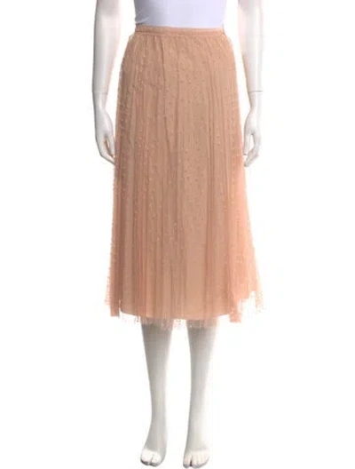 Pre-owned Red Valentino Midi Length Skirt In Pink