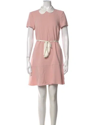 Pre-owned Red Valentino Mini Dress In Pink