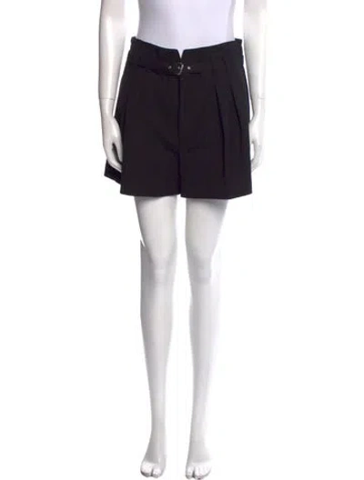 Pre-owned Red Valentino Mini Shorts In Black
