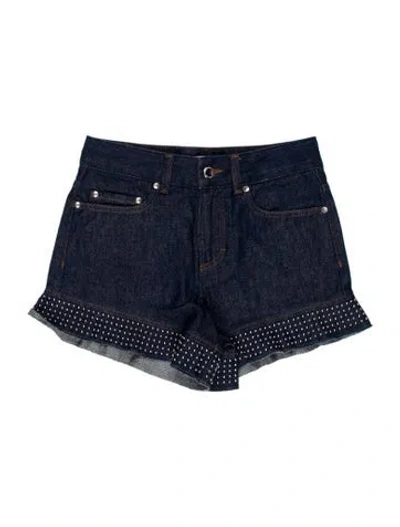 Pre-owned Red Valentino Mini Shorts In Blue