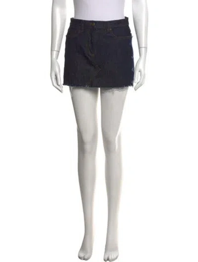 Pre-owned Red Valentino Mini Shorts In Blue