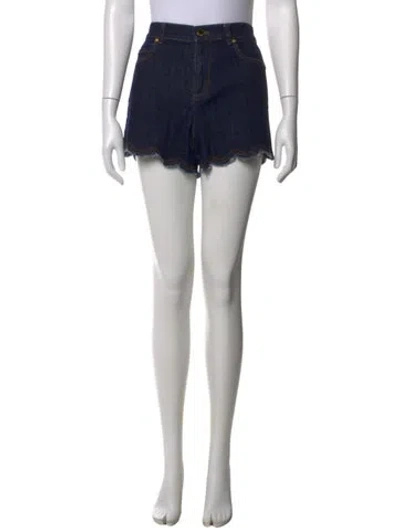 Pre-owned Red Valentino Mini Shorts In Blue