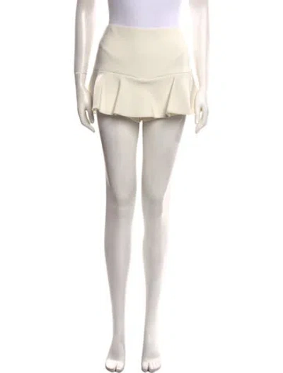 Pre-owned Red Valentino Mini Shorts In Neutral