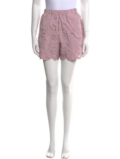 Pre-owned Red Valentino Mini Shorts In Pink