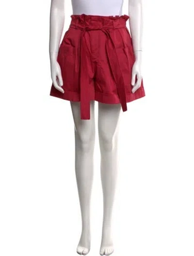 Pre-owned Red Valentino Mini Shorts In Red