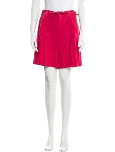 Pre-owned Red Valentino Mini Shorts In Red