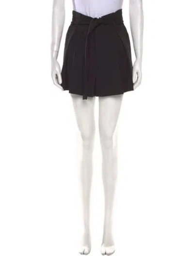 Pre-owned Red Valentino Mini Shorts W/ Tags In Black