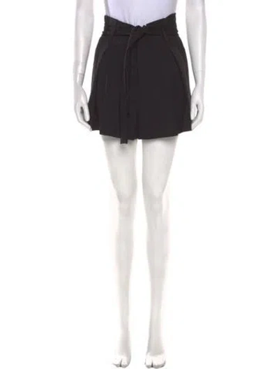 Pre-owned Red Valentino Mini Shorts W/ Tags In Black