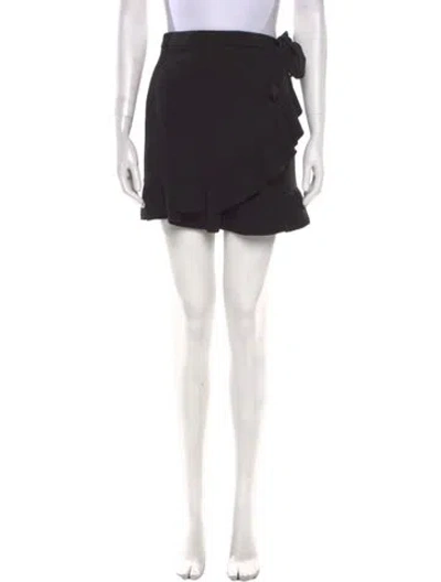 Pre-owned Red Valentino Mini Shorts W/ Tags In Black