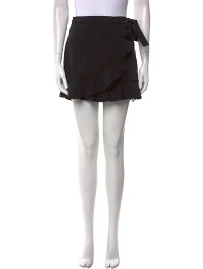 Pre-owned Red Valentino Mini Shorts W/ Tags In Black