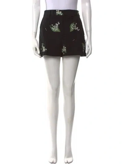 Pre-owned Red Valentino Mini Shorts W/ Tags In Black