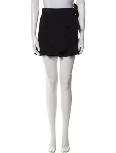 Pre-owned Red Valentino Mini Shorts W/ Tags In Black