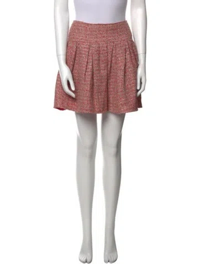 Pre-owned Red Valentino Mini Skirt In Pink