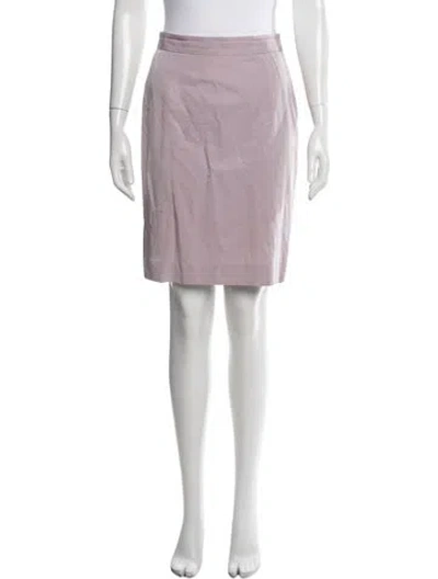 Pre-owned Red Valentino Mini Skirt In Purple