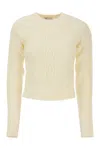 RED VALENTINO RED VALENTINO MOHAIR-BLEND CREW NECK