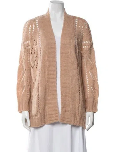 Pre-owned Red Valentino Open Front Sweater W/ Tags In Multicolor