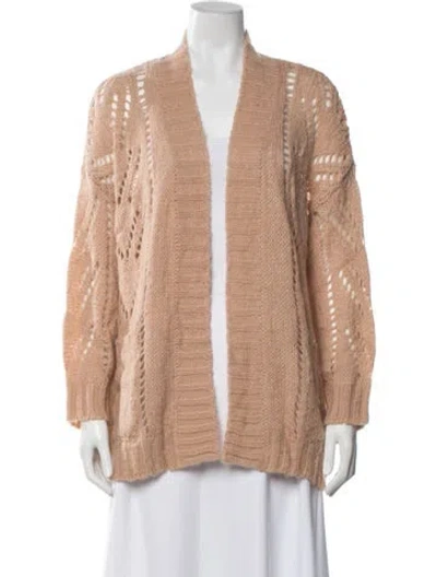 Pre-owned Red Valentino Open Front Sweater W/ Tags In Multicolor