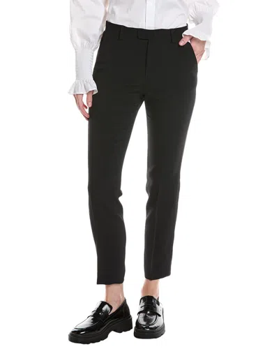 Red Valentino Pant In Black