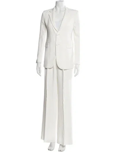 Pre-owned Red Valentino Pantsuit In White
