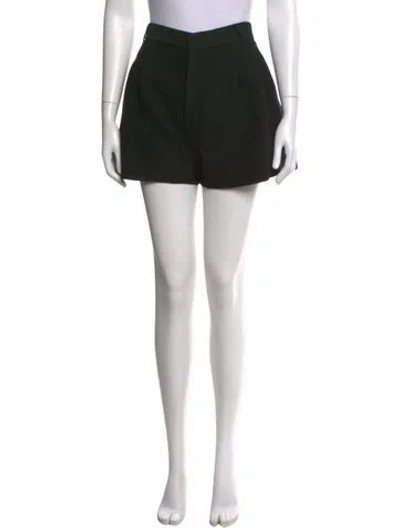 Pre-owned Red Valentino Patterned Mini Shorts W/ Tags In Black