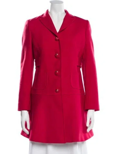 Pre-owned Red Valentino Peacoat In Pink