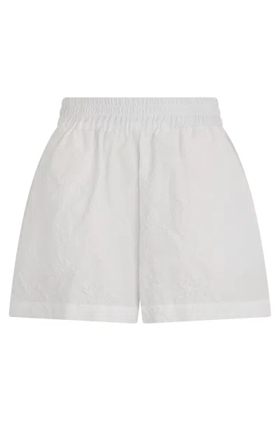 Red Valentino Perfect White Shorts For The Summer Season.