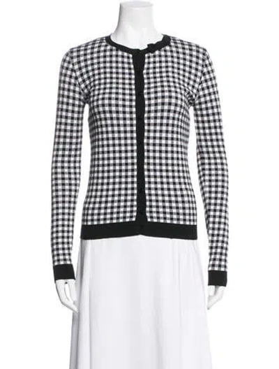 Pre-owned Red Valentino Plaid Print Jacket In Multi