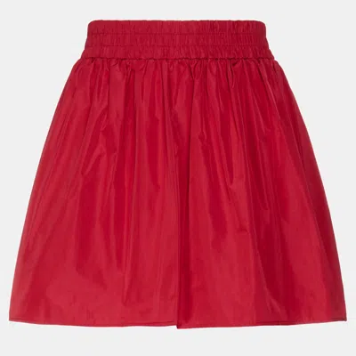 Pre-owned Red Valentino Polyester Mini Skirt 38
