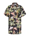 Red Valentino Printed Pattern Blouse In Black