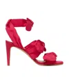 Red Valentino Knot Me Up Sandal In Red