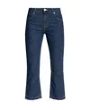 Red Valentino Redvalentino Flared Cropped Jeans In Blue
