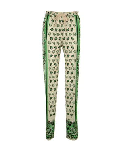 RED VALENTINO REDVALENTINO GRAPHIC-PRINTED DRAWSTRING PANTS