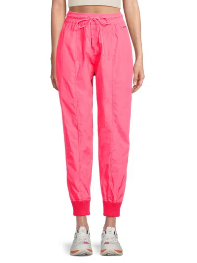 Red Valentino Redvalentino Women's Drawstring Joggers In Hot Pink