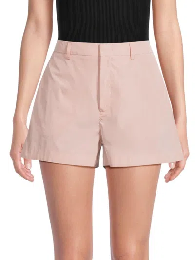 Red Valentino Redvalentino Women's Solid Shorts In Rose