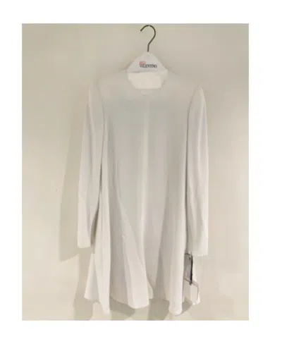 Red Valentino Round Neck Long-sleeved Dress In Nude