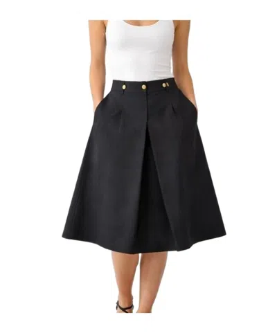 Red Valentino Side Pocket Skirt In Multi