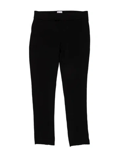 Pre-owned Red Valentino Skinny Leg Pants In Black