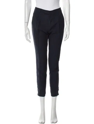 Pre-owned Red Valentino Skinny Leg Pants In Blue