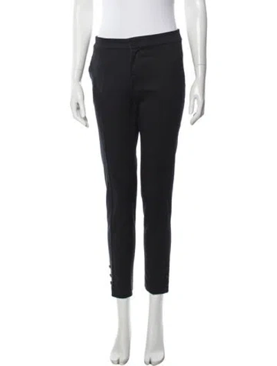 Pre-owned Red Valentino Skinny Leg Pants In Gray