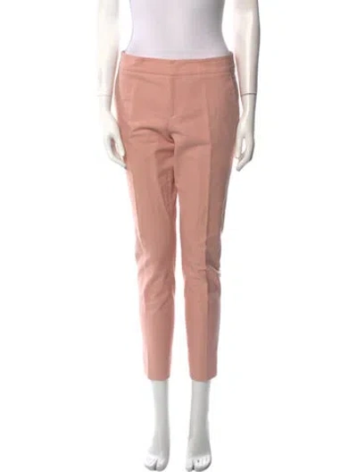 Pre-owned Red Valentino Skinny Leg Pants In Pink