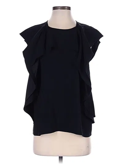 Pre-owned Red Valentino Sleeveless Blouse In Black